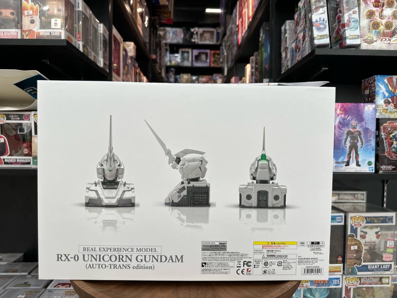 Mobile Suit Gundam Unicorn Real Experience Model RX-0 Unicorn Gundam (Auto-Trans Edition) Exclusive Model Kit
